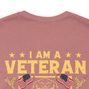 Unisex Military-Styled 'I Am A Veteran: My Oath of Enlistment' Commemorative T-Shirt