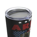 Noble Warriors: 20oz Military Design Tumbler - Embracing the Army's Excellence
