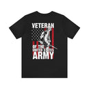 United States Army Veteran: Proudly Served - Military Design T-Shirt