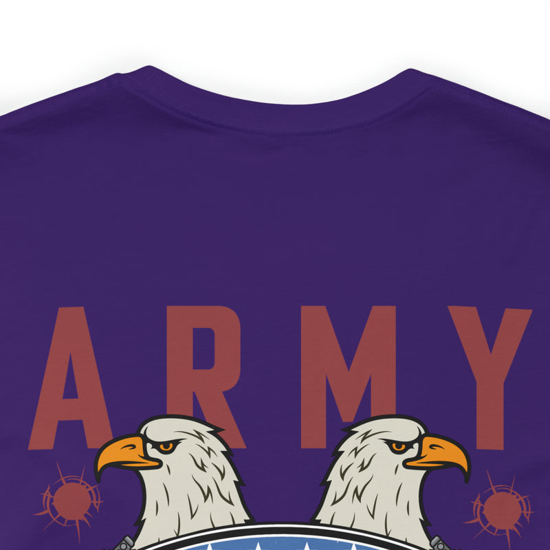 Army Veteran: Nothing Scares Me Military Design T-Shirt