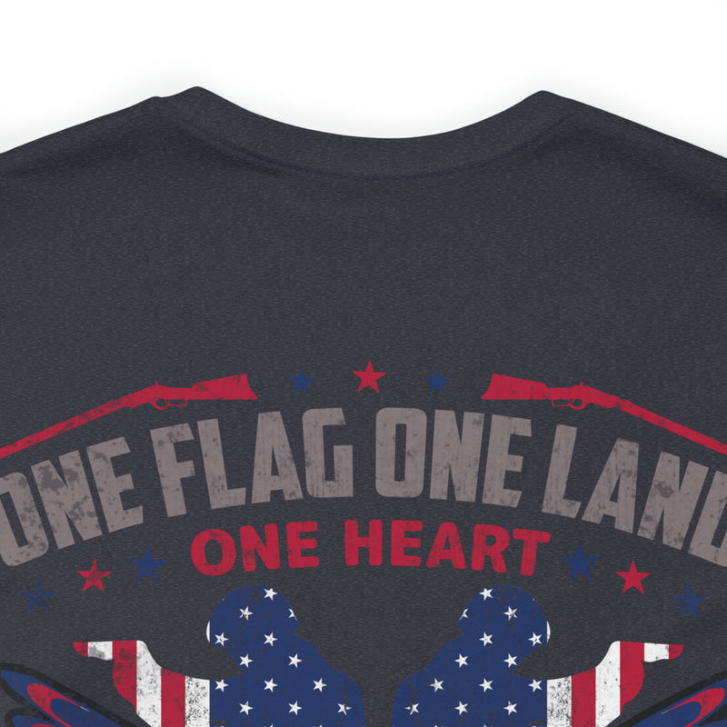 United We Stand: One Flag, One Land, One Heart, One Hand, One Nation Evermore T-Shirt