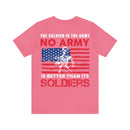 The Heart of the Army: Military Design T-Shirt - Soldiers Make the Army, Army Makes the Difference