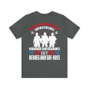 Recognize and Celebrate Our Heroes and She-roes Military Design T-Shirt: Honoring the Importance of Those Who Serve
