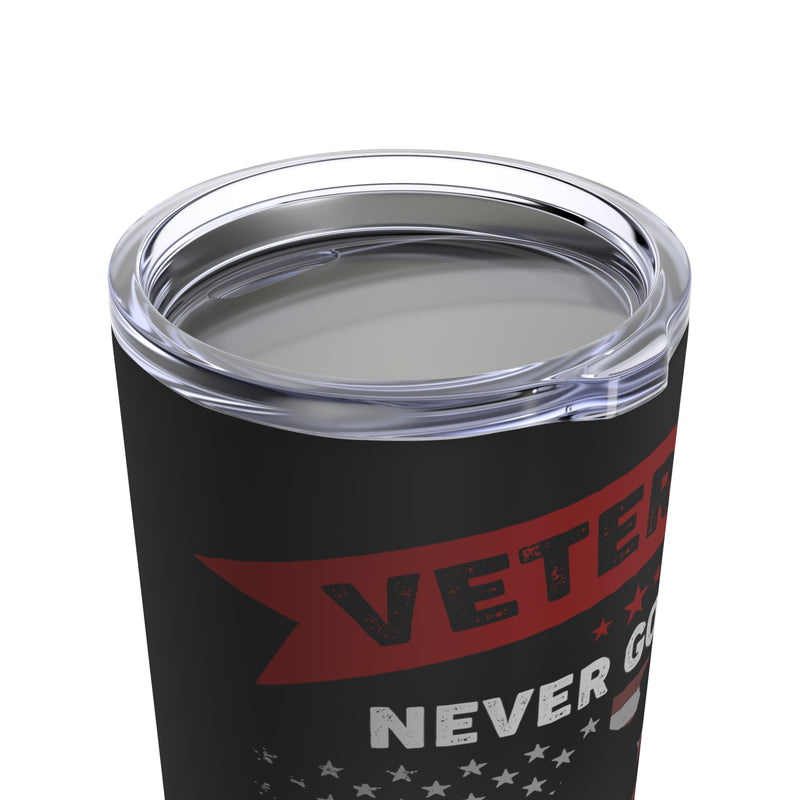 Eternal Guardians Tumbler: 20oz Military Design for Veterans, Always Prepared When Duty Calls