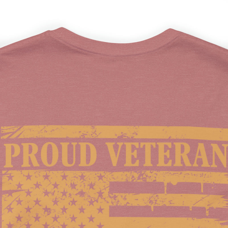 Proud U.S. Army Veteran: Military Design T-Shirt - Wear Your Valor