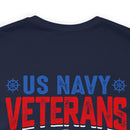 Legendary Grandpas: US Navy Veterans Military Design T-Shirt