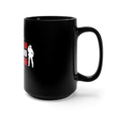 The Legendary Veteran: 15oz Military Design Black Mug - Celebrate the Heroic Fatherly Legacy!