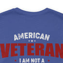 American Veteran: Walking Beside Heroes T-Shirt with Military Design - Honoring the Few