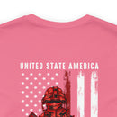 Honoring All Who Served: United States America Veteran's Day - Military Design T-Shirt
