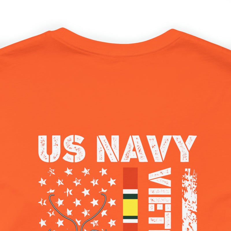 US Navy Vietnam Veteran Tribute: Military-Style T-Shirt Honoring Service and Sacrifice