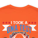 Spiritual Brotherhood: Military Design T-Shirt - 'I Took a DNA Test, God is My Father, Veterans are My Brothers