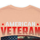 Honored Comrades: Military Design T-Shirt - Walking beside American Veterans with Pride