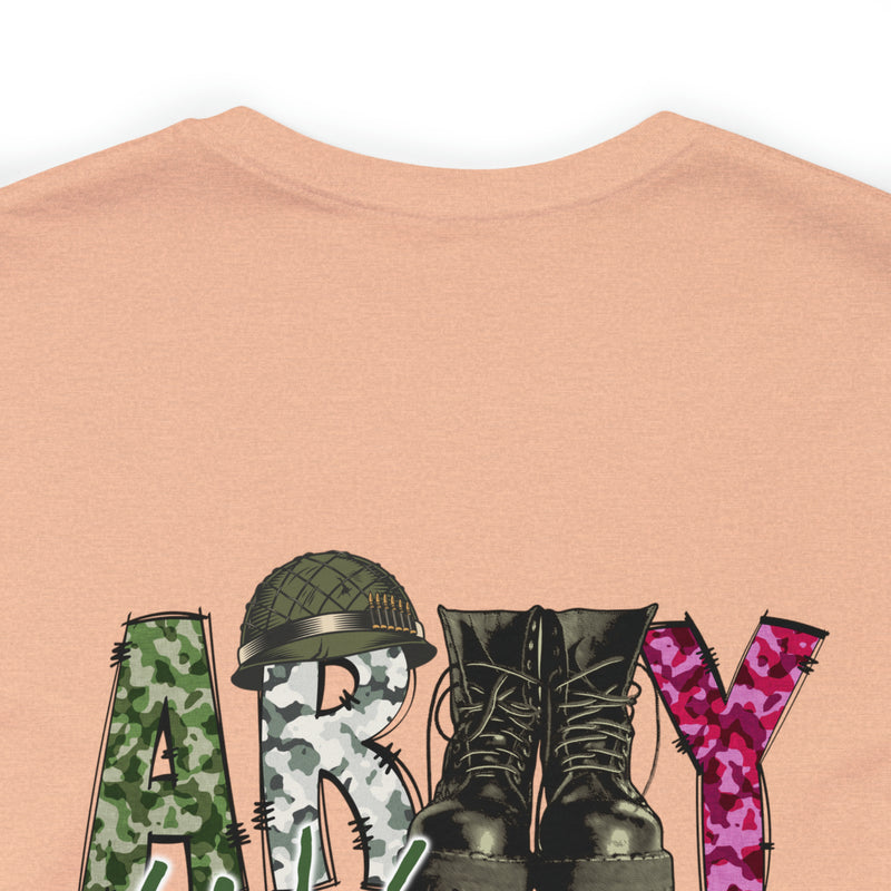 Army Wife: Military Design T-Shirt for Strong and Supportive Partners!