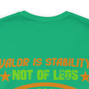 Soul of Valor: Military Design T-Shirt for Courageous Warriors