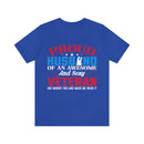 Supportive Spouse: Proud Husband of an Awesome and Sexy Veteran T-Shirt, A Proud Gift from Her