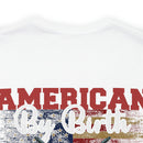American by Birth, Veteran by Choice: Patriotic Military Design T-Shirt for True Patriots