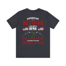 American Veteran: Walking Beside Heroes T-Shirt with Military Design - Honoring the Few