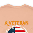 Actions Speak Louder: Military Design T-Shirt - Veterans Lead by Example