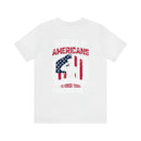 Real Americans Stand: Military Design T-Shirt for Patriot Warriors