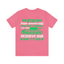 Gratitude Reminder: Military Design T-Shirt Honoring the Things We Often Take for Granted