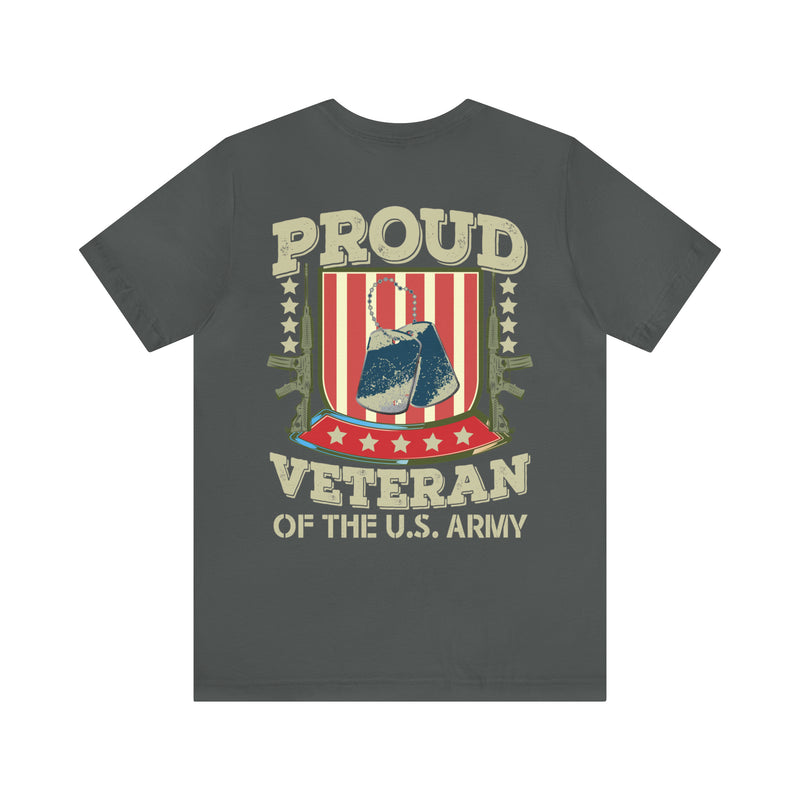 Proud U.S. Army Veteran: Military Design T-Shirt - Wear Your Service with Honor