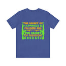 The Secret of Happiness: Military Design T-Shirt - Freedom and Courage Unite