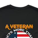 Actions Speak Louder: Military Design T-Shirt - Veterans Lead by Example
