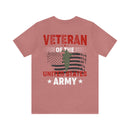 United States Army Veteran: Pride in Military Design T-Shirt