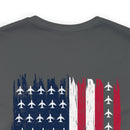 US Vector: Military Design T-Shirt Celebrating American Pride and Strength