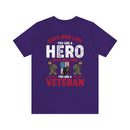 Heroes Among Us: 'Save One Life, You Are a Hero. Save Millions, You Are a Veteran' Military Design T-Shirt