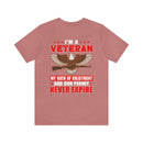 Eternal Oaths: Military Design T-Shirt - My Enlistment and Gun Permit Never Expire