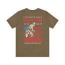 Be the Worth: Military Design T-Shirt - Thank a Veteran by Being an Admirable American
