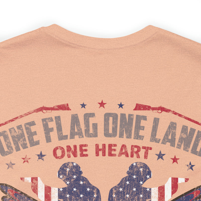 United We Stand: One Flag, One Land, One Heart, One Hand, One Nation Evermore T-Shirt