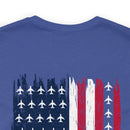 US Vector: Military Design T-Shirt Celebrating American Pride and Strength