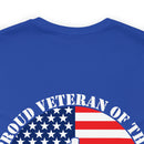 Pride in Service: 'Proud Veteran of the United States Army' Military Design T-Shirt