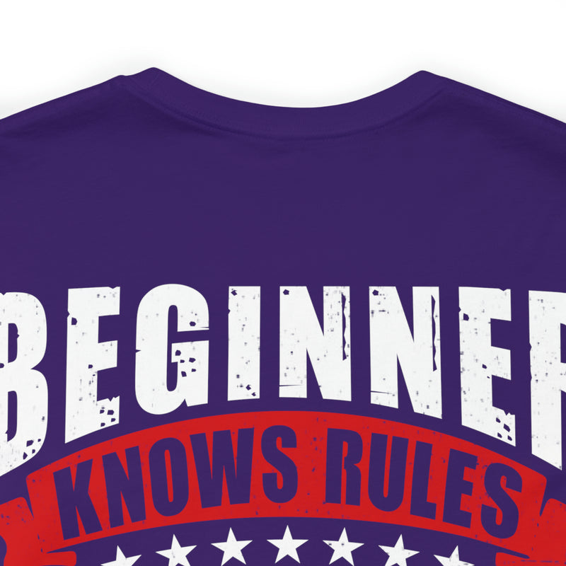 Beginners Know Rules, Veterans Know Exceptions Military Design T-Shirt