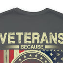 Veterans: American Heroes - Military Design T-Shirt for Patriotism and Appreciation