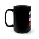 Vietnam War Legacy: 15oz Military Design Black Mug - Honoring the Vietnam Veteran's Service and Sacrifice