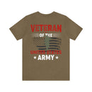 United States Army Veteran: Pride in Military Design T-Shirt