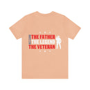 The Father, The Legend, The Veteran: Military Design T-Shirt - Celebrate the Hero Within