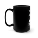 Brotherhood of Heroes: 15oz Military Design Black Mug - Expressing Gratitude to Fellow Veterans