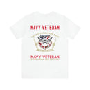 Bold and Unapologetic: Military Design T-Shirt - 'I Am a Grumpy Navy Veteran - My Oath of Enlistment Has No Expiration Date - Proudly Sarcasm-Driven