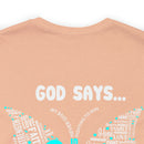 Spread Your Wings with Faith, Hope, and Love: Butterfly 22 PTSD Unisex Tee