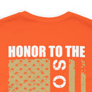 Honor to the Brave: Military Design T-Shirt Saluting Soldiers and Sailors Everywhere