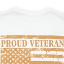 Proud U.S. Army Veteran: Military Design T-Shirt - Wear Your Valor