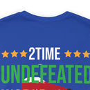 2Time Undefeated World War Champs Military T-Shirt: Showcase Your Victory