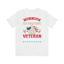 This is What an Awesome Veteran Looks Like: Military Design T-Shirt Celebrating Courage and Dedication