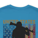 United States Veteran: Honoring Service with Military Design T-Shirt