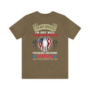 Not Spoiled, Just Well Taken Care Of: Military Design T-Shirt from a Freaking Awesome Veteran