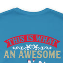 This is What an Awesome Veteran Looks Like: Military Design T-Shirt Celebrating Courage and Dedication